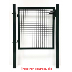 Portillon de Jardin FILIAC Garden Plus en Acier Vert Largeur Porte 87cm - F8020002