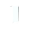 Paroi de Douche Fixe à l'Italienne OCÉA Hawaï 67-69x205 cm Chromé Transparent - 1278235 - NEUVE