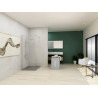 Paroi de Douche Fixe à l'Italienne OCÉA Hawaï 67-69x205 cm Chromé Transparent - 1278235