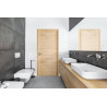 Bloc-Porte MENUISERIES D'OLT Fuji Décor Terra Structuré 2040x730x40mm Sens Ouverture Droit Poussant