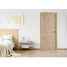 Bloc-Porte MENUISERIES D'OLT Fuji Décor Terra Structuré Sens Ouverture Droit Poussant - 4072674