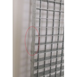 Caillebotis Acier Galvanisé  JK-TECHNIC Grille avec Encoche 1700x1180mm Maille 30x30 Ht 30/2 - CA170