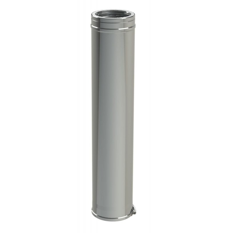 Conduit Isolé Double Paroi TEN Duoten L1000mm Inox 316/304 Ø200/250mm avec Bride - 501208