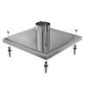Plaque de Cheminée TECHNAFLON TEN 40x40 Inox 75/90 - 97034090 - NEUVE