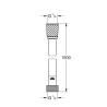 Flexible de Douche GROHE L150cm Raccord Universel - 28151002