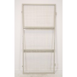 Cloisons Industrielles Grillagées + 1 porte MECALUX pour Stockage - MECA7