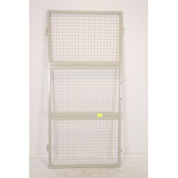 Cloisons Industrielles Grillagées + 1 porte MECALUX pour Stockage - MECA7