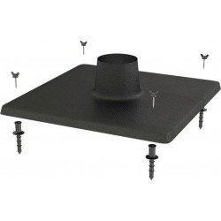 Plaque de Cheminée TECHNAFLON TFAC 40x40 PVDF 75/90 - 97043090 - NEUVE