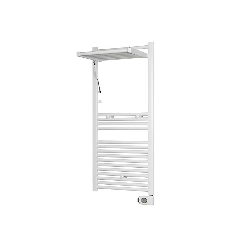 Sèche-Serviettes Électrique 500W DELTACALOR Stendino avec Fonction Étendoir Vertical Blanc - CMP.RD.003278