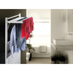 Sèche-Serviettes Électrique 500W DELTACALOR Stendino avec Fonction Étendoir