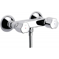Mélangeur de Douche Mural ROCA Niagara Disc Laiton Chromé - A5A2170C00 - NEUF