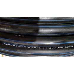 Couronne de 100m de Tube ELYDAN Polybleu PE100 Semi-Rigide ø25mm pour Eau Potable - 19752