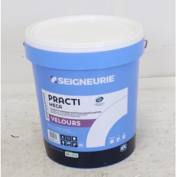 Pot 15L Peinture Intérieur Acrylique Blanc SEIGNEURIE Practi Méca Velours - 00352825