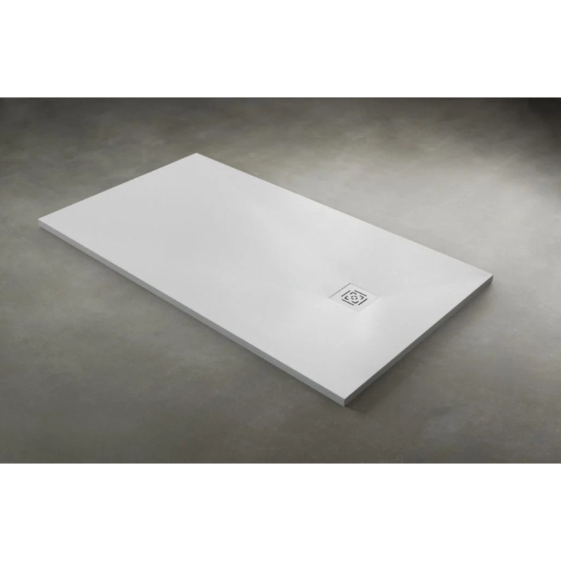 Receveur de Douche Rectangle ALTERNA Daily'O 180x90cm Ardoise Blanc - 7295353