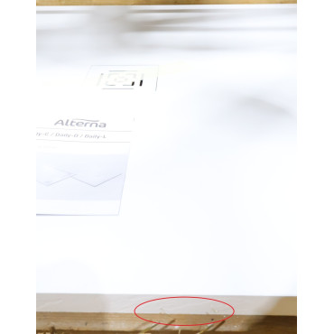 Receveur de Douche Rectangle ALTERNA Daily'O 180x90cm Ardoise Blanc - 7295353