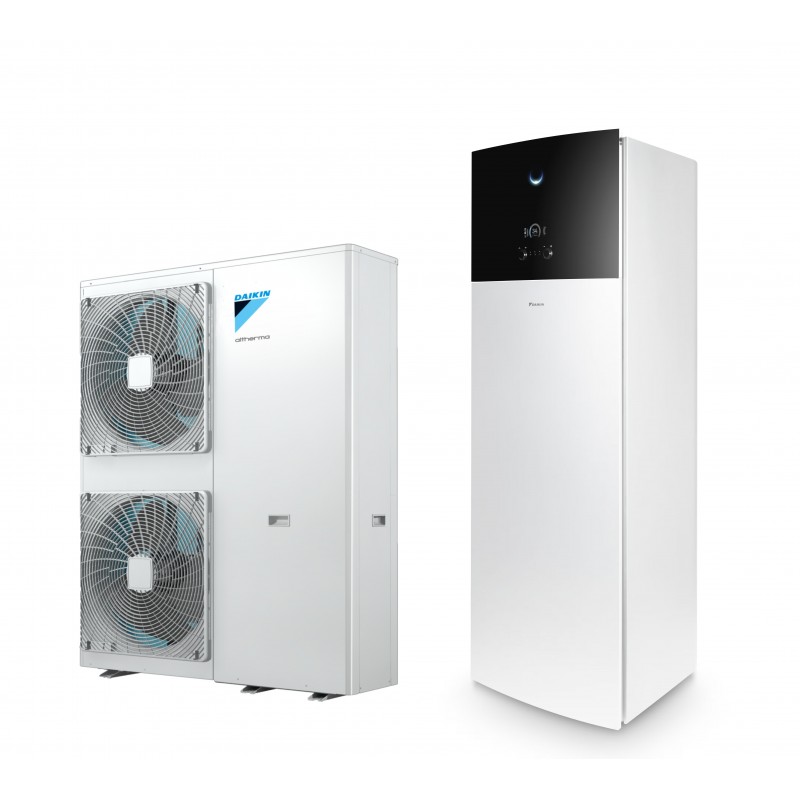 Pompe à Chaleur Monobloc Air/Eau 11kW DAIKIN Altherma 3 avec ECS 230L Monophasé - EAVH16S23DA6V7-EPGA11DAV37
