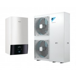 Pompe à Chaleur Monobloc Air/Eau 11kW DAIKIN Altherma 3 H Monophasé - EABH16DF6V7-EPGA11DAV37