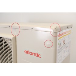Ensemble de Pompe à Chaleur Air/Eau 11kW ATLANTIC FUJITSU Alféa Excellia Duo A.I Pas Cher