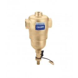 Pot de Décantation Séparateur de Boue Laiton CALEFFI Dirtcal DN40 1"1/2 Filetés Femelles - 546208