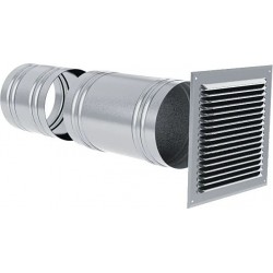 Prise d'Air de Façade ANJOS 1606 PA315 Grille et Sortie - 3740043 - NEUF