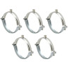 Lot de 5 Colliers de Supportage AIRFRANE Diamètre 630mm pour Fixation de Gaines ou Conduits Circulaires - CG630