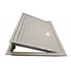 Grille Aération de Reprise MADEL GFA+F DMT-ZUR-PFT 600x400mm Blanc - 18151600400 - NEUF