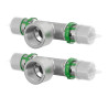 Lot de 2 Raccords Té Femelle à Visser COMAP Ø26mm 26x3 1" - 7130GW26126