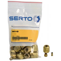Kit Raccords 10 Pièces SERTO Laiton Ø5/8" - 416.2388.158