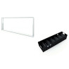 Lot d'un Registre Noir et d'un Pré-Cadre pour Grille 300x150mm GRADA