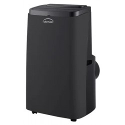 Climatiseur Mobile Réversible 3,5kW DOMAIR Snow Fonction Déshumidificateur Noir - JHS-A018-12KR2H/A