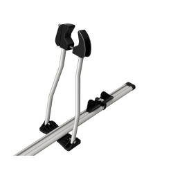 Porte-Vélo de Toit PERUZZO Roma Tandem Aluminium Fixation Cadre avec Antivol à Clé