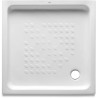 Receveur de Douche ROCA Italia Carré à Poser en Céramique 90x90cm Blanc - A3740HH000