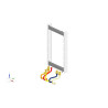 Dosseret de Remplacement ELM LEBLANC xDos GA 16 pour Oxylis - 7716780595 - NEUF