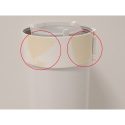 Conduit Rolux Condensation Gaz et Fioul UBBINK Sekurit ø80/125mm L500mm