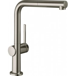 Mitigeur de Cuisine 270 HANSGROHE Talis M54 avec Douchette Extractible 1 Jet Aspect Acier Inox - 72808800