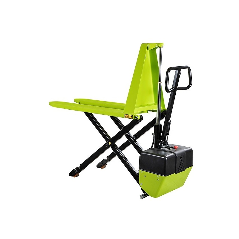 Transpalette Électrique Haute Levée LIFTER by PRAMAC Longueur de Fourches 1500mm Charge 1000kg - HX10E-A938204