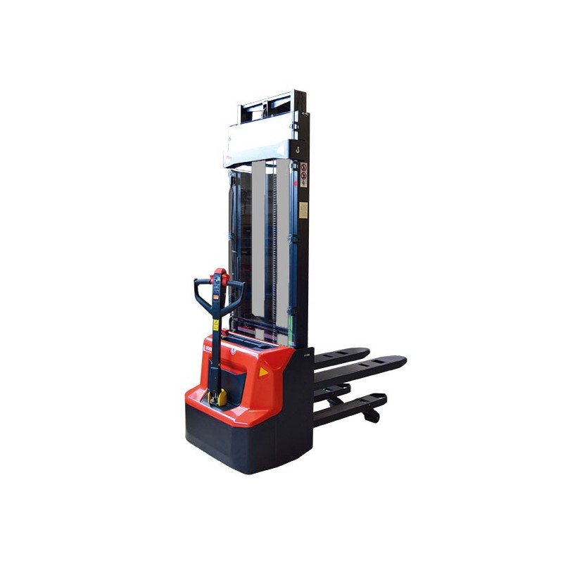 Gerbeur Élévateur Électrique STOCKMAN Charge 1200kg Hauteur de Levée 2,9m - PSE12N2900LI-A800313