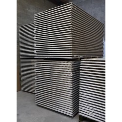 Panneau Cloison Alvéolaire Thermo-Acoustique PLACO Placoplan 2,50x1,20m Ép.50mm - C05002500