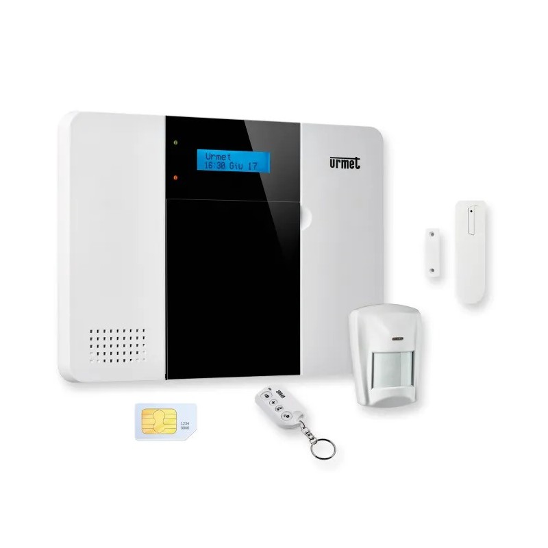 Pack Alarme Anti-Intrusion Prépayé URMET Zeno Préconfiguré Sans Fil 4G - 21625
