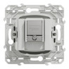 Prise TV/FM SCHNEIDER Odace Fin de Ligne pour Système en Série Blanc - S520452