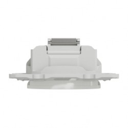 Prise TV/FM SCHNEIDER Odace Fin de Ligne pour Système en Série Blanc - S520452