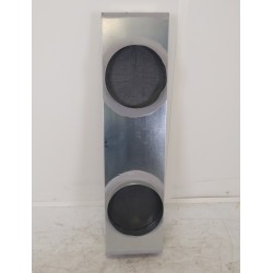 Plénum de Reprise Isolé M1 OME Taille M pour Gainable PEAD-RP PEAD-SP Piquages 2x250 - PLREP-MITSU-M