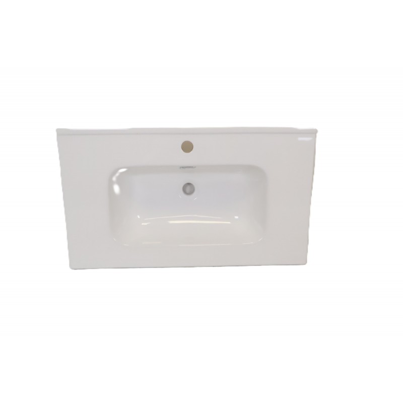 Plan Vasque NEOVA Vao en Céramique Blanc L800mm - A2423621 - NEUF Déclassé