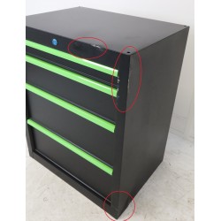 Meubles Modulaires pour Garage JBM Noir - E4MG - NEUF Déclassée