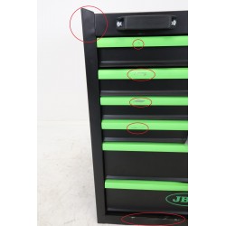 Ensemble de Meubles Modulaires pour Garage JBM Noir - E4MG - NEUF Déclassée Pas Cher