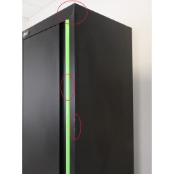 Ensemble de Meubles Modulaires pour Garage JBM Noir - E4MG -