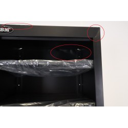 Ensemble de Meubles Modulaires pour Garage JBM Noir