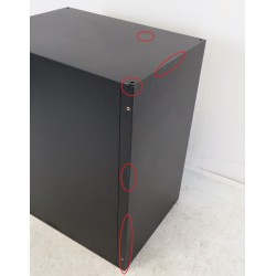 Ensemble de Meubles Modulaires pour Garage JBM Noir - NEUF Déclassée