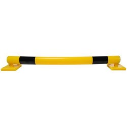 Butée de Protection pour Parking VISO Longueur 1200mm Noir et Jaune - TPX1200NJ
