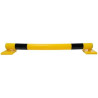 Butée de Protection pour Parking VISO Longueur 1200mm Noir et Jaune - TPX1200NJ